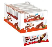 Barre Kinder Bueno Chocolat et Noisette - Boite de 30 Kinder