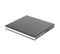 Barre Latérale Couleur Graveur CD/DVD USB Externe PC Portable Lecteur Optique Amovible Facile à Utiliser(White)