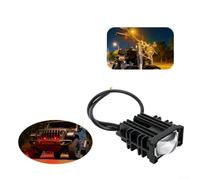 Barre LED 12-60V Aluminium pour Tracteur(Light 2 red) | Faisceau spot et flood, 6000K intense, installation grille cachée, idéal pour 4x4 SUV
