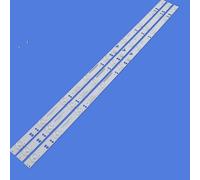 Barre Led 3 pièces = 1 ensemble 62.5CM, pour Philips 32 pouces 321E5Q 32PHF3056/T3 GC32D09-ZC14F-05 3v ""Nipseyteko