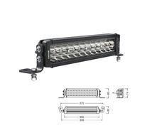 Barre LED 30cm VX250-CB pour Tout Terrain 12/24V 45W Haute Luminosité