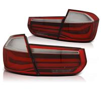 Barre LED Arrière D et Stop Tuning Tec Pour BMW F30 Limousine 11-15 Rouge/Fumée