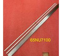Barre LED pour Samsung, 2 pièces, UN65NU6070 UN65NU6080 UN65NU7200 Nipseyteko