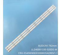 Barre LED Pour Thomson T40D16SF-01B 40L1600C 40L2600C TH-40D400C JL.D40081330-020DS-M CRH-ES40WWB303008035ADREV1.1 ECHOM-4640WW002 ""Nipseyteko