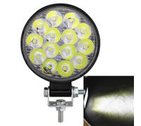 Barre LED Travail 42W 16SMD pour SUV pour atv Barre LED Travail(white) | 16SMD haute pour luminosité, 6500K jaune, idéal brouillard et nuit noire, tension DC9-30V stable