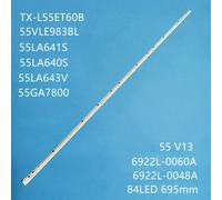 Barre LED tv pour Grundig PANASONIC TX-L55ET60B LG 55LA641S 55LA643V 55GA7800 55LA640S 55 V13 Edge 0061A Nipseyteko