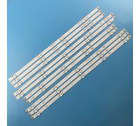 Barre LED tv pour panasonic 47pfh630 9/88 LG 47 V14 DR R1 L1 R2 L2 47LA6300/60 LC470DUN PG P1 1568A 10 pieces 1TV Nipseyteko