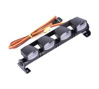 Barre Lumineuse 4 Led, Lampe De Toit De Voiture Rc Pour Camion Sur Chenilles 1/8 1/10 Rc Traxxas Slash 2wd Trx4 Hsp Hpi Accessoires