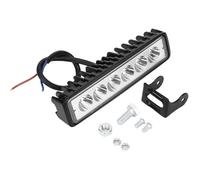 Barre Lumineuse 6 LED 12V 18W 1200LM 6000k Lampe de Travail Modification du véhicule des Feux de Jour IP67 pour Conduite Tout-Terra