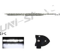 Barre lumineuse à LED, boîtier en aluminium durable, compatibilité polyvalente, 42pouces