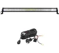 Barre lumineuse à LED, faisceau combiné, 12V 24V, 42 -pouce 540W Wire Kit