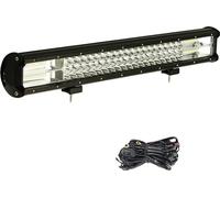 Barre lumineuse à LED, faisceau combiné, boîtier en aluminium durable, 23 pouces avec câblage