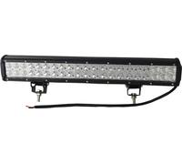 Barre lumineuse à LED, puissance 126W, taille 20 pouces, étanche IP67, lumière seule