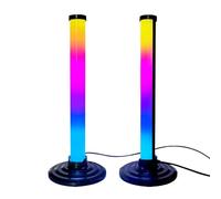 Barre Lumineuse Ambiante LED RGB Intelligente - Lumière De Jeu 360° Avec Commande Musicale | Application Et Télécommande, Lampe USB Pour Bureau PC, Home Cinéma, Streaming Et Décoration