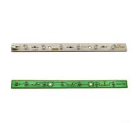 Barre lumineuse de refroidissement en plastique pour réfrigérateur 20 cm | Ajustement parfait pour Panasonic BCD-284WPBC, entrée 12 V, sortie blanc brillant, design à économie d'énergie