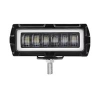 Barre Lumineuse LED 7D Voiture Projecteur Tout-terrain 4x4 Phare Antibrouillard 12V 24V Œil D'ange Lampe Travail Camion Tracteur SUV ATV 4/5 Pouces Phares(1 Piece 5inch 30W)