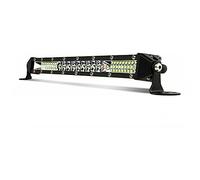 Barre Lumineuse LED À Une Rangée De Faisceaux D'inondation Et De Faisceau Combiné 10 000 Lm Hors Route Barre Lumineuse LED Pour Camionnette SUV ATV UTV Pare-Chocs De Toit De Camion,10inch