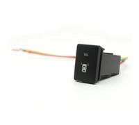 Barre lumineuse LED BSM pour voiture, bouton de commutation pour caméra avant, compatible avec Toyota Camry, Prius, Corolla, Prado(Radar)