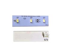 Barre lumineuse LED compatible avec 1 ou 2 pièces Candy for réfrigérateur et congélateur, 65 mm, SW-BX02B/49031078, de réparation