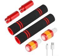 Barre lumineuse LED ergonomique pour la sécurité du scooter Xiaomi | Bande LED lumineuse, plusieurs couleurs, sécurité nocturne, ABS, facile à installer