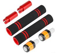 Barre lumineuse LED ergonomique pour la sécurité du scooter Xiaomi | Bande LED lumineuse, plusieurs couleurs, sécurité nocturne, ABS, facile à installer