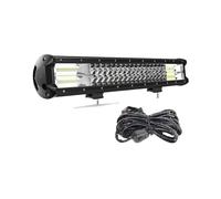 Barre lumineuse LED, puissance 288W, 15000 lumens , blanc avec set de fils
