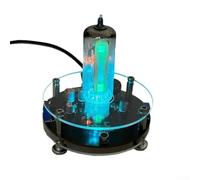 Barre lumineuse réactive au son avec micro intégré Base bleue | Microphone intégré, prise audio 3,5 mm, deux modes d'entrée, pour une connectivité polyvalente, se synchronise avec n'importe