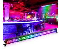 Barre lumineuse Wallwasher, 336 LEDs 80W RGBW lumineuse de Scène dmx512 Control DJ Stage Lighting pour Discothèque d'intérieur Fête Église Anniversaire Bar Mariage, 1 pièce