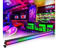Barre lumineuse Wallwasher, UKing 336 LEDs 80W RGBW lumineuse de Scène dmx512 Control DJ Stage Lighting pour Discothèque d'intérieur Fête Église Anniversaire Bar Mariage, 1 pièce