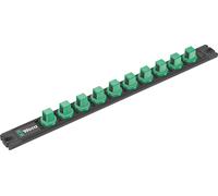 Barre magnétique à douilles Wera 9602, 1/2 pouce, non équipée, 30 x 370 mm