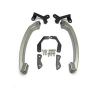 Barre Maintien Moto pour MT07 FZ07 2013 2014 2015 2016 2017 Moto Queue Arrière Siège Passager Poussoir Poignée Barres D'appui Accoudoir(Gris)