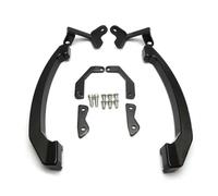 Barre Maintien Moto pour MT07 FZ07 2013 2014 2015 2016 2017 Moto Queue Arrière Siège Passager Poussoir Poignée Barres D'appui Accoudoir(Noir)