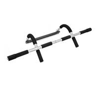 Sveltus Barre multifonction – Pour pull-up, push-up, sit-up et dip – Poster d'exercices inclus – Noir