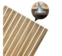 Barre murale en bois, présentoir avec crochets, organisateur de garage pour solutions multifonctions S