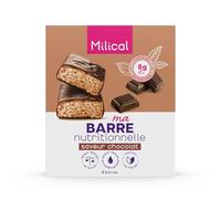 Milical Barres Minceur Hyperprotéinées Chocolat 6 Unités