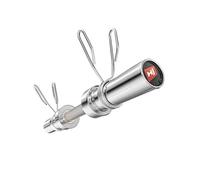 Barre olympique droite 50 cm en acier chromé avec douille pivotante - HS HOP-SPORT