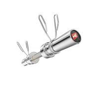 Barre olympique droite 50 cm en acier chromé avec douille pivotante - HS HOP-SPORT