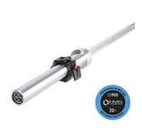 BARRE OLYMPIQUE GO900 220 CM AVEC MÂCHOIRE DE VERROUILLAGE HMS PREMIUM
