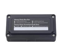 Barre Omnibus 100 A, Bloc De Distribution D'alimentation Robuste, Module De Boîte De Jeu De Barres Avec 12 Goujons De Borne M4 M6 Pour