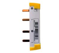 Barre omnibus 2P 4 positions 2P63A interrupteur total et bornier de connexion à surtension et sous-tension à rétablissement automatique 2P avec embout