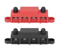 Barre omnibus pour systèmes électriques automobiles, bloc de distribution d'énergie avec bornes 4M10, usage intensif 250 A, barre omnibus marine