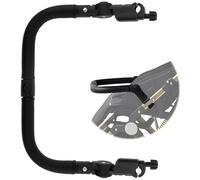 Barre pare-chocs pour poussette réglable en angle, poignée de poussette multifonctionnelle, poignée de barre pare-chocs amovible pour poussette de bébé