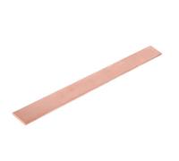 Barre Plate Cuivre Pur Longueur 100 À 250 Mm For Projets Électriques | plaque métallique en feuille de cuivre pur, bricolage(4x15x200mm)