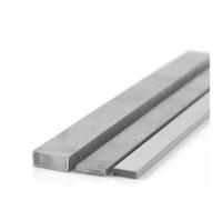 Barre plate en acier inoxydable 304 de 12 mm d'épaisseur, matériau polyvalent for la fabrication de maquettes d'avions, d'hélicoptères et de voitures.(12x12x200mm)