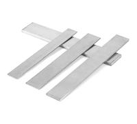 Barre plate en acier inoxydable 304 de 4 mm for modélisme - Pièces RC résistantes à la rouille for avions, voitures et hélicoptères(4x20x300mm)