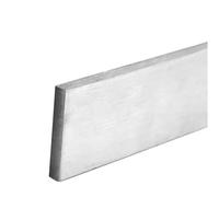 Barre plate en acier inoxydable 304, épaisseur 5 mm, matériau polyvalent for modèles réduits d'avions, d'hélicoptères et de voitures, dimensions personnalisables.(5x15x300mm)
