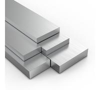 Barre plate en aluminium, alliage 6061, 7 à 10 mm d'épaisseur, 500 mm de longueur, stock en métal massif pour bâtiment industriel