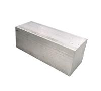 Barre plate en aluminium, Barre plate en alliage d'aluminium 6061, longueur 300 mm ou 500, épaisseur 3 à 30(300X15X15MM)