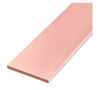 Barre plate en cuivre, longueur 500 mm, largeur 20 mm, épaisseur 2 à 5 mm, for travaux manuels, réparations et électricité(3.5mm)