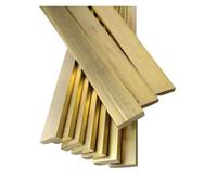 Barre plate en laiton, rangée de bandes épaisses de 3,0 mm, 4 mm, 5 mm, 6 mm, 8 mm, 10 mm, 12 mm, 15 mm, 20 mm, tige carrée, métal massif, tôle de laiton for la fabrication de couteaux et l'artisanat(